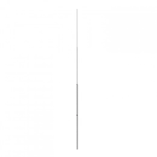 Мачта молниеприемная 5 м, нижняя часть D 40 мм, алюминий